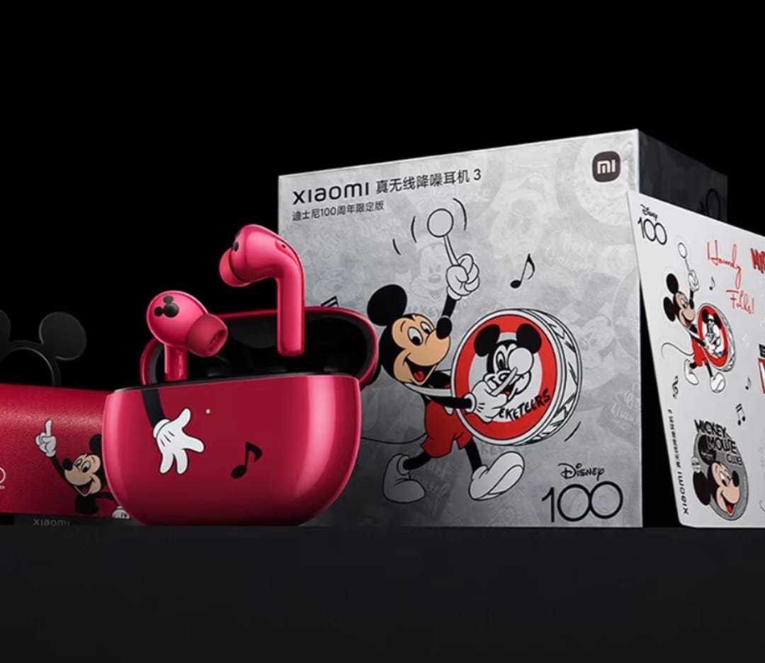 Original Xiaomi Buds 3 Disney's 100th Anniversary Edition Mickey Mouse True Wireless Earphones TWS