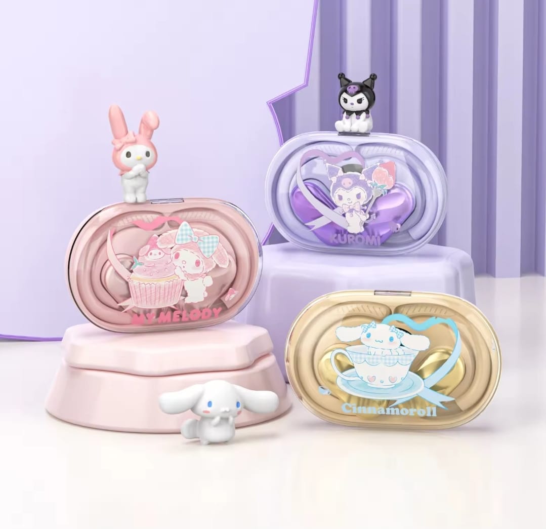 Sanrio KT99 wireless headphones Bluetooth 5.3 Human ergonomics 360° surround sound Kuromi Cinnamoroll MY Melody