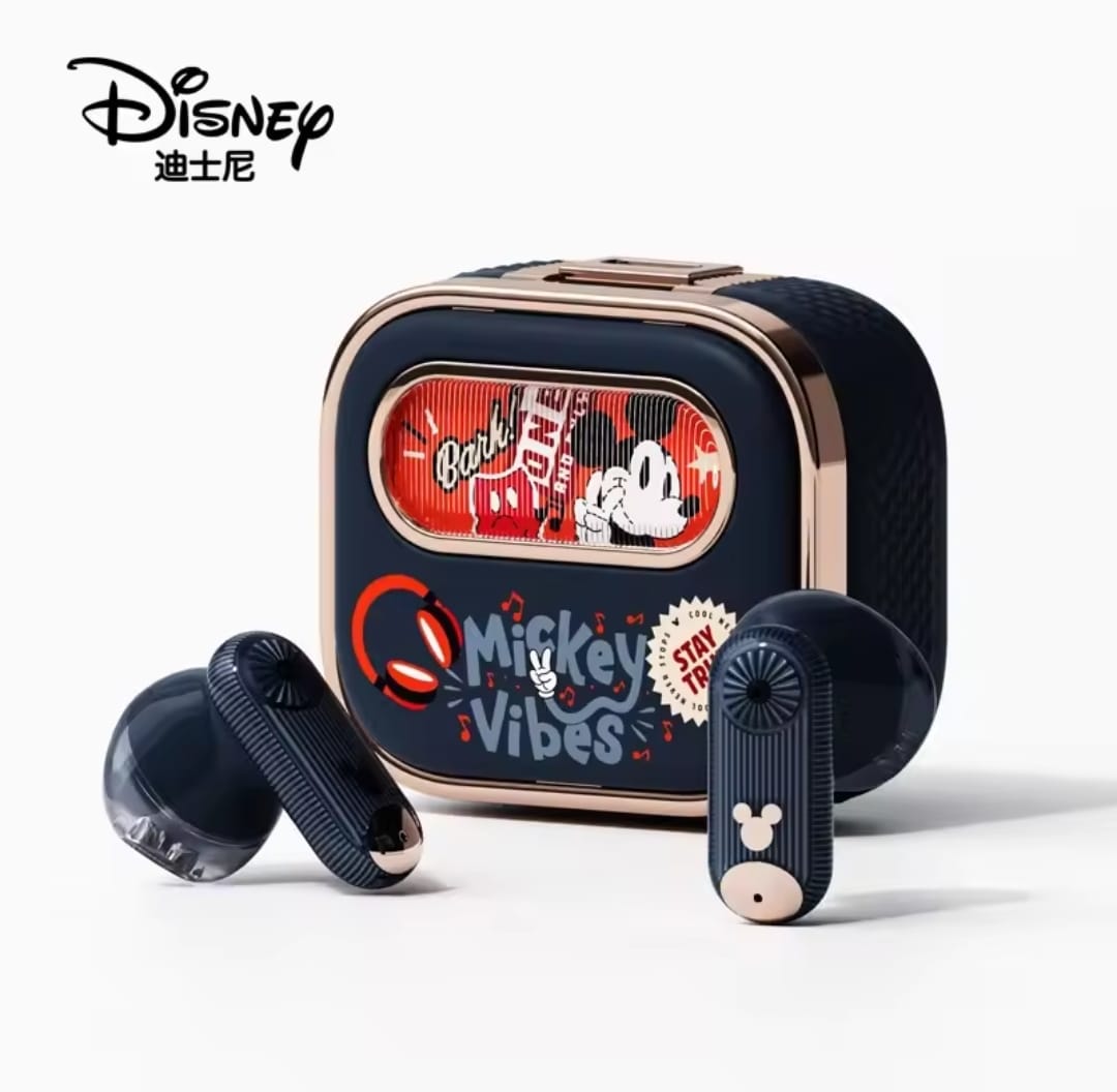 Disney Mickey Minnie Lotso Q7 Wireless Bluetooth Headset Semi-in-ear Mini Sports Music Game Mobile Phone Apple Android Universal