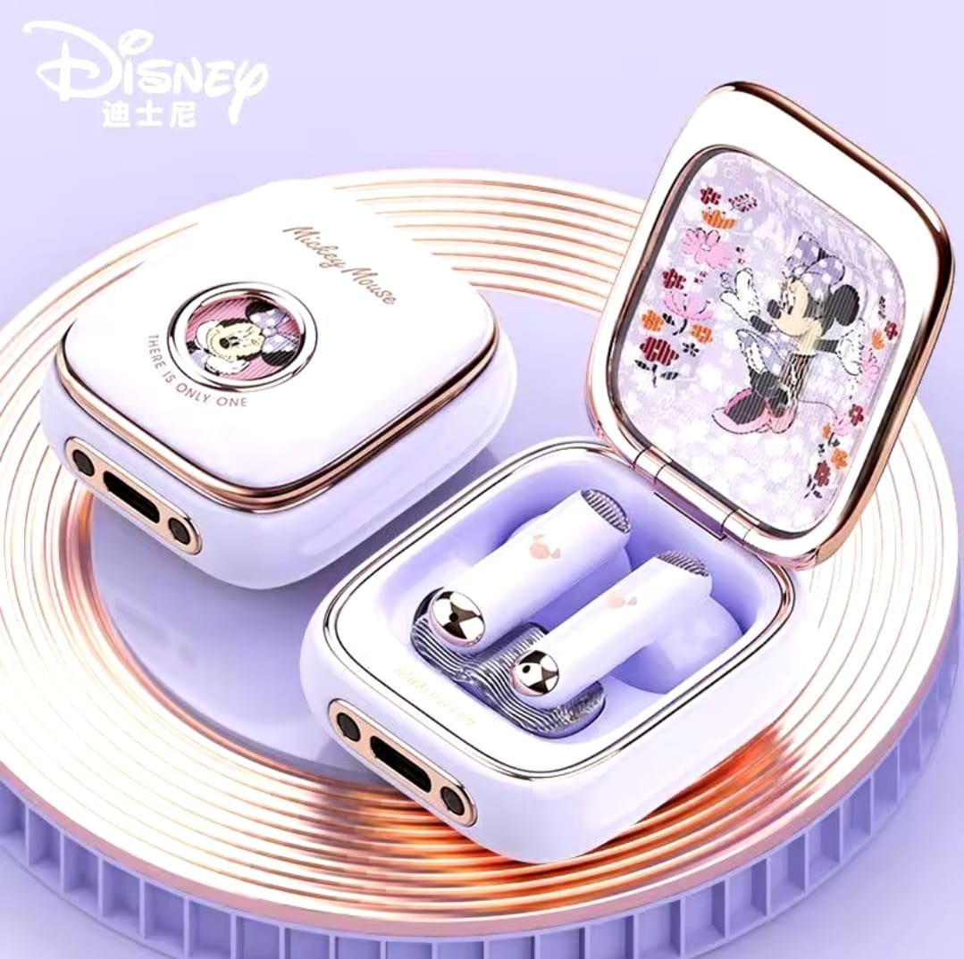 Disney Mickey Minnie Lotso Q7 Wireless Bluetooth Headset Semi-in-ear Mini Sports Music Game Mobile Phone Apple Android Universal