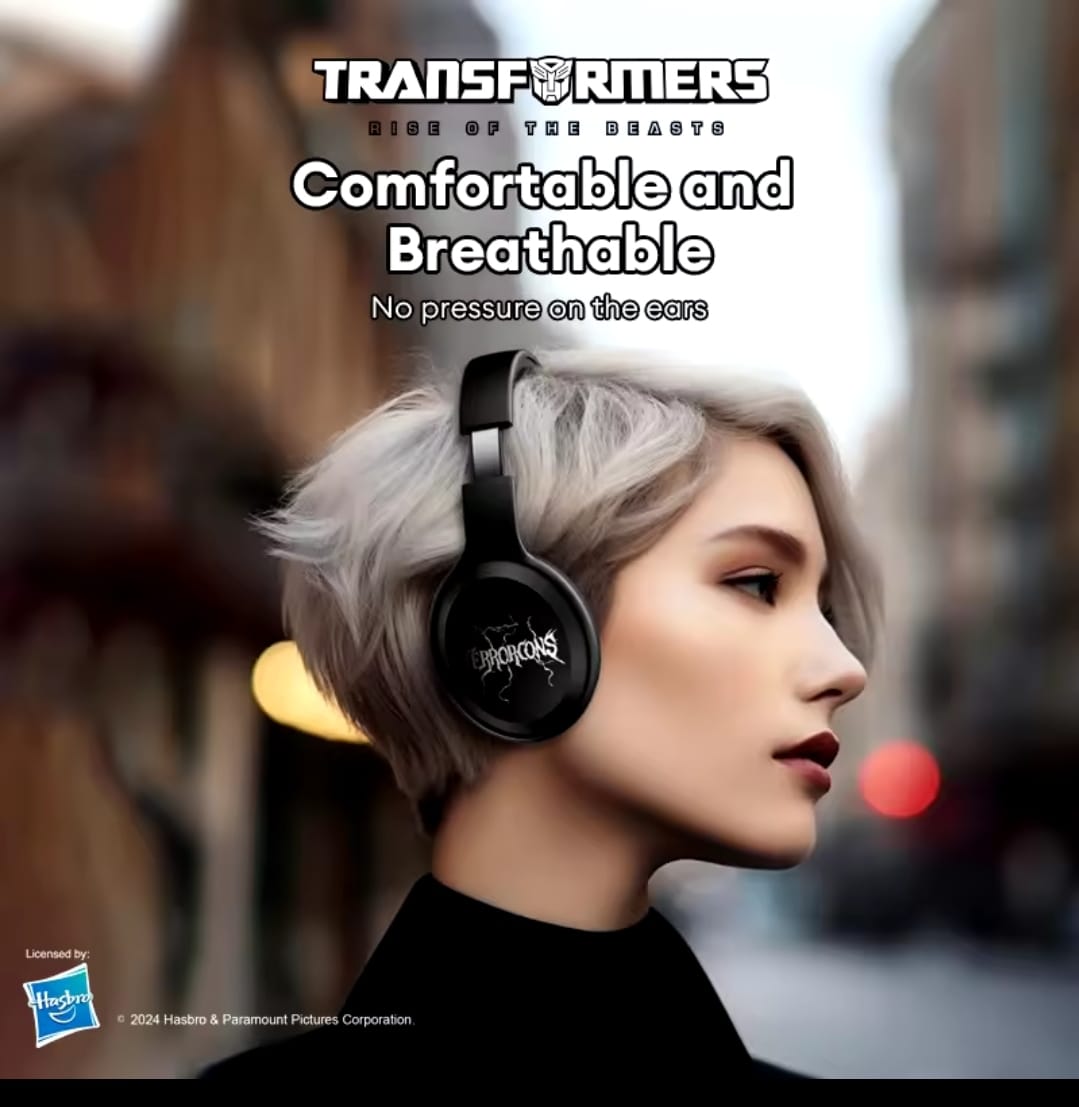 TRANSFORMERS TF-G06 Headset Gaming Deep Bass Low Latency High Quality Headphones Bluetooth 5.4 Music Gamer Earphones