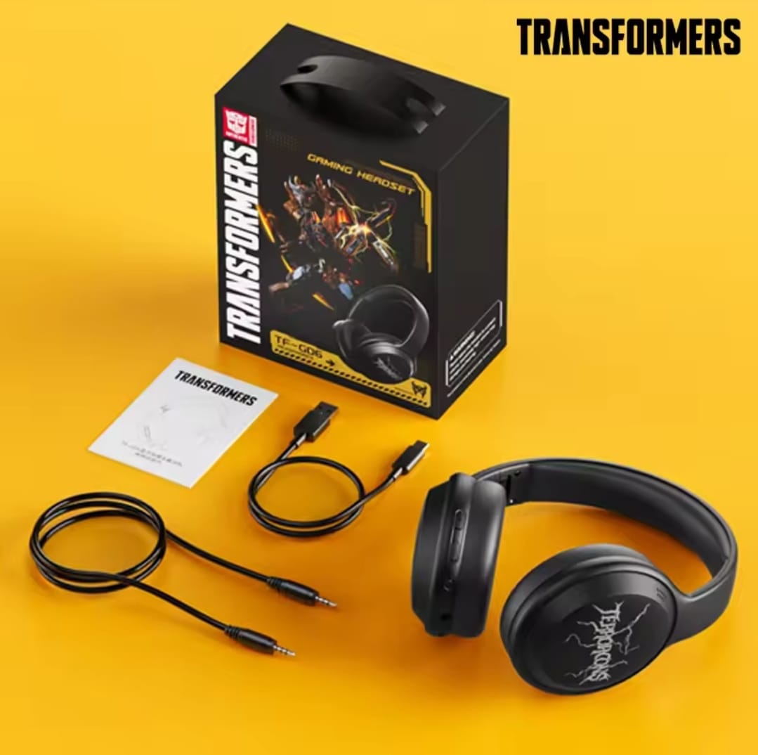 TRANSFORMERS TF-G06 Headset Gaming Deep Bass Low Latency High Quality Headphones Bluetooth 5.4 Music Gamer Earphones