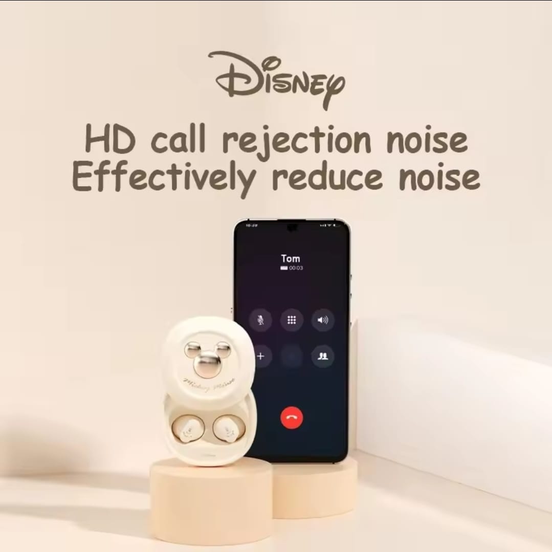 Choice Disney D68 Mickey Bluetooth V5.3 Wireless Earphones HIFI Stereo HD Call Headsets Long Endurance Noise Reduction Earbuds