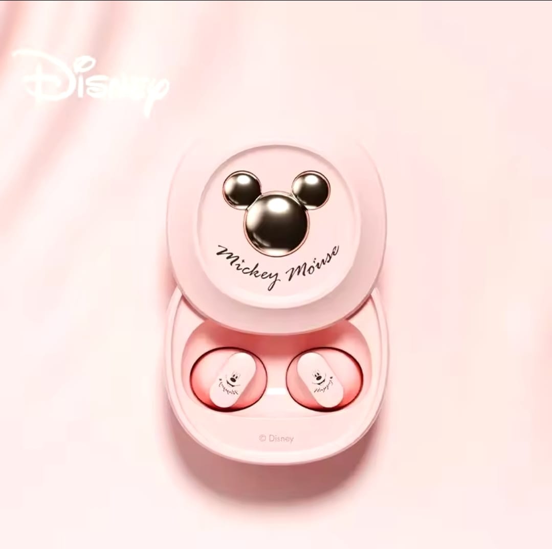 Choice Disney D68 Mickey Bluetooth V5.3 Wireless Earphones HIFI Stereo HD Call Headsets Long Endurance Noise Reduction Earbuds