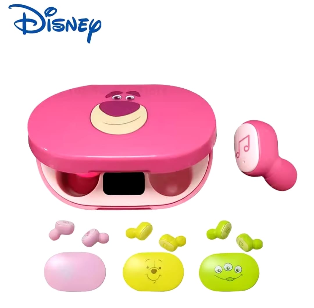 New Disney Mini Cartoon Wireless Headset E6S HIFI Sound TWS Bluetooth V5.3 Earphones Noise Reduction Headphone Long Battery Life